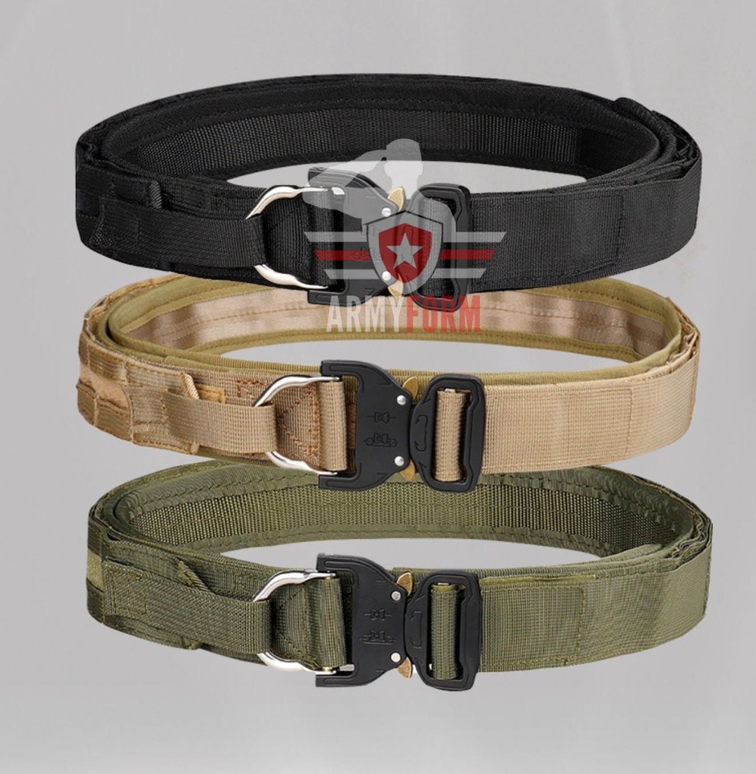 Ремень ARMYFORM металл, нейлон 125 см мультиколор