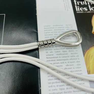 Пояс NWAVE искусственная кожа 125 см белый
