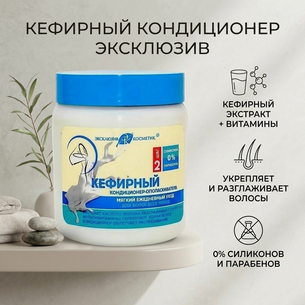 ЭКСКЛЮЗИВ кефирный кондиционер 500 мл