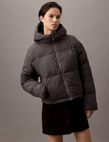 Демисезонная куртка Calvin Klein темно-серый