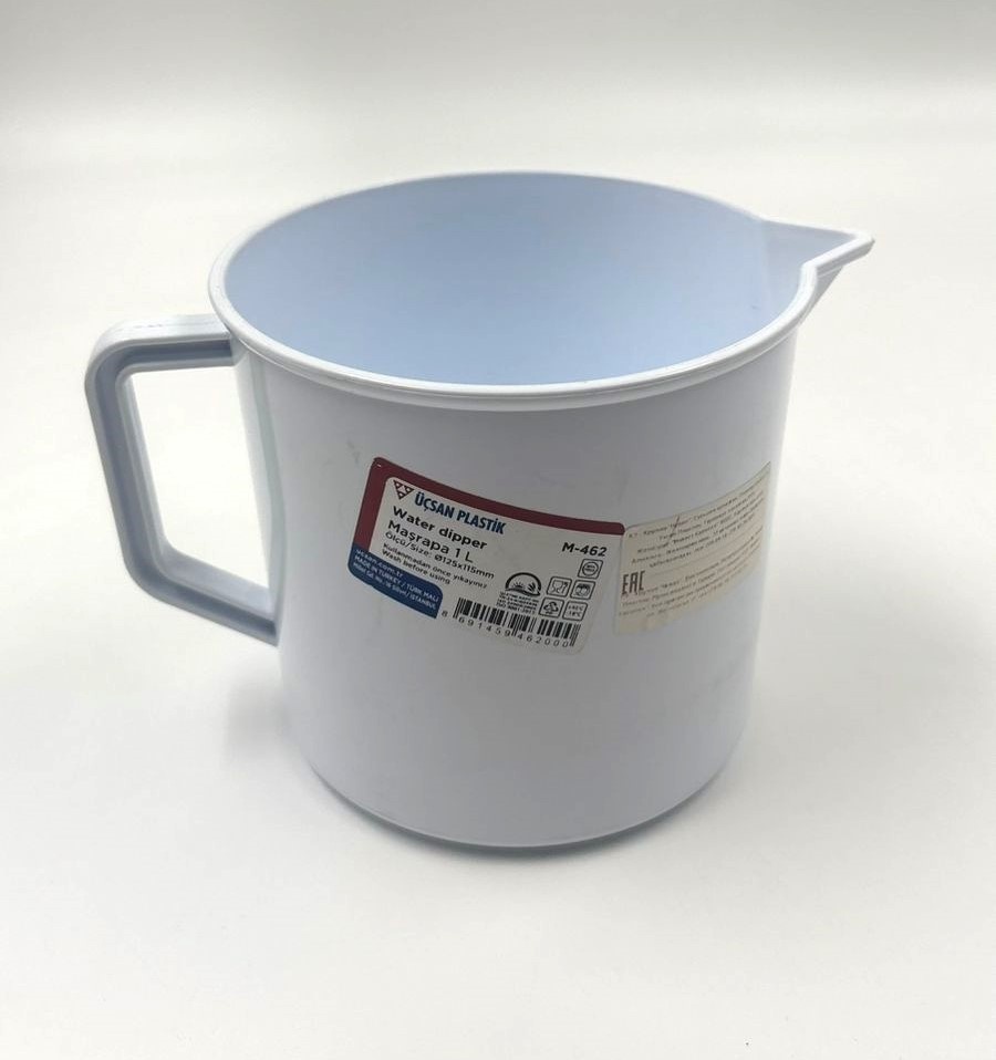 Ucsan plastik мерный стакан КРУЖКА 1 Л. UCSAN M-462, пластик