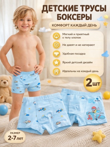 Боксеры мультиколор