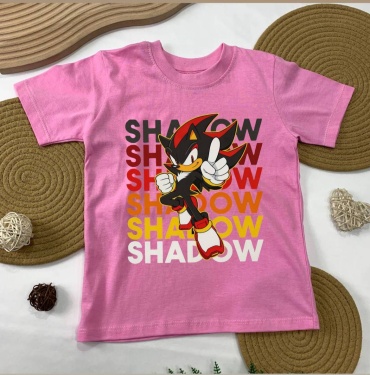 Футболка Alisu kids Sonik shadow розовый