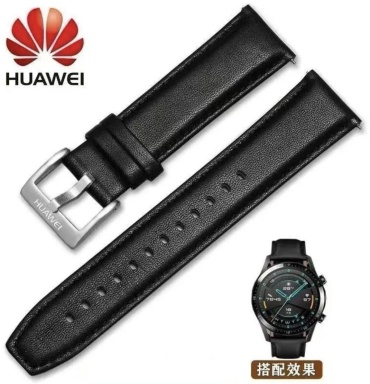 Ремешок для Huawei Watch GT 3, Watch GT 3 Pro, Watch GT 4, Watch GT 5, Watch GT 5 Pro, Watch GT 6, Watch GT 6 Pro черный