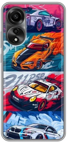 Чехол BAIKO для OPPO A17 рисунок