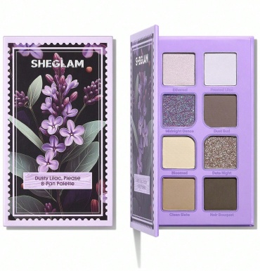 SHEGLAM тени прессованные Please 8-Pan Palette Dusty Lilac, Please
