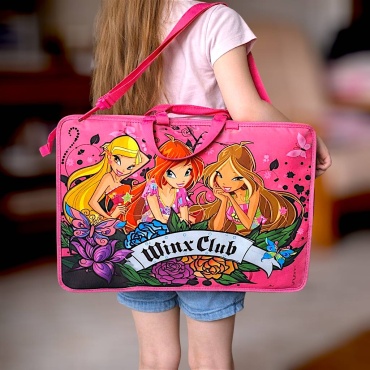 Папка-портфель Winx Club Winx Club персонажи, А3, мультиколор