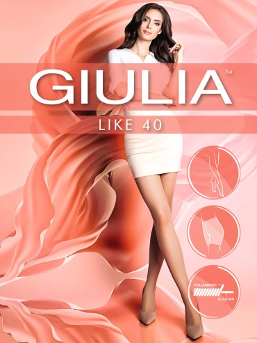 Колготки Giulia светло-бежевый