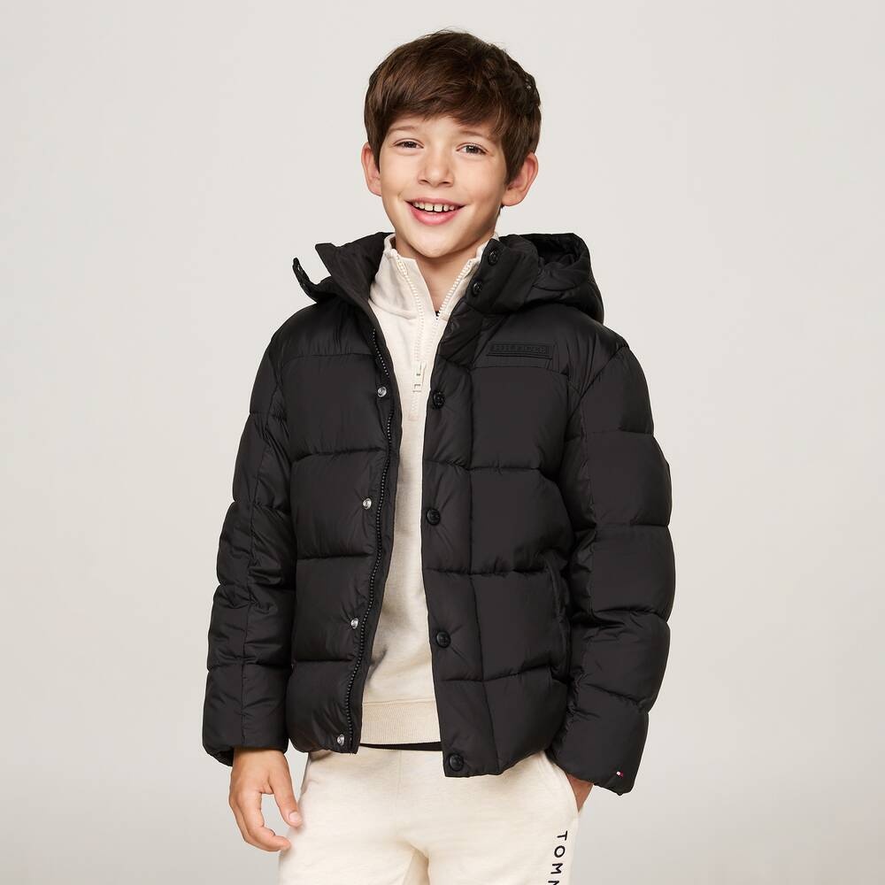 Зимняя куртка Tommy Hilfiger черный