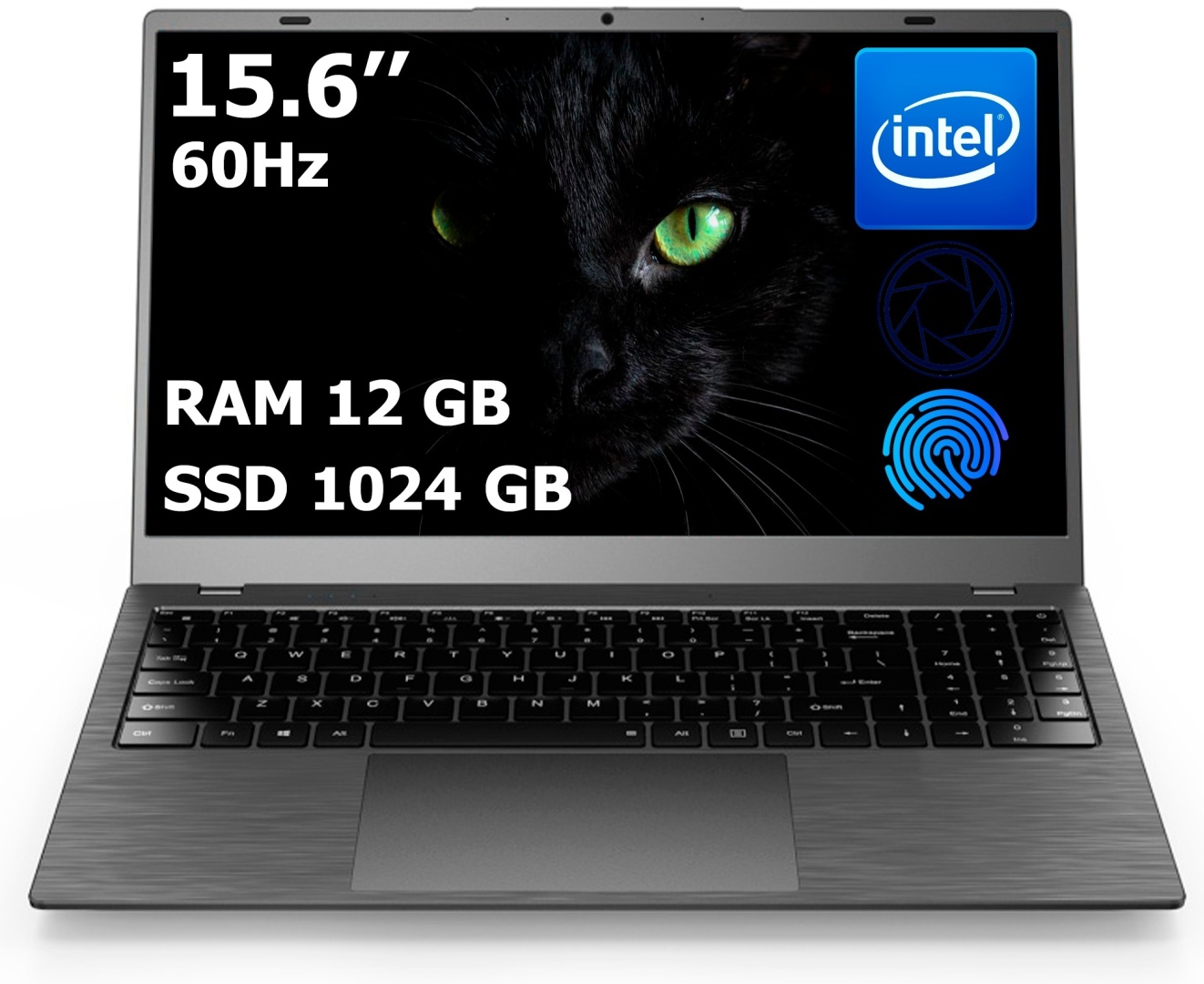 Ноутбук Great Asia TK-E158 15.6" / 12 Гб / SSD 1024 Гб / Win 11 / TK-E158-06839