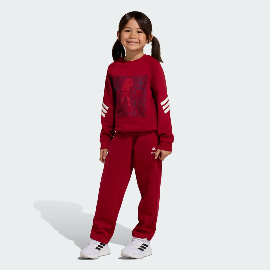 Спортивный костюм adidas бордовый