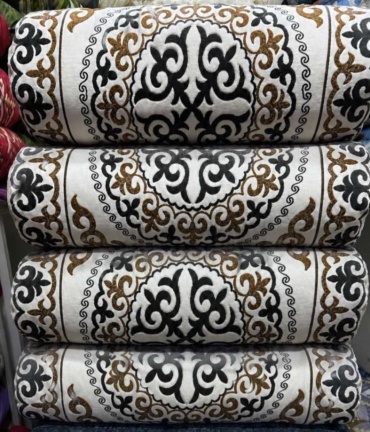 Корпе 80x220 см, вата, белый, серый