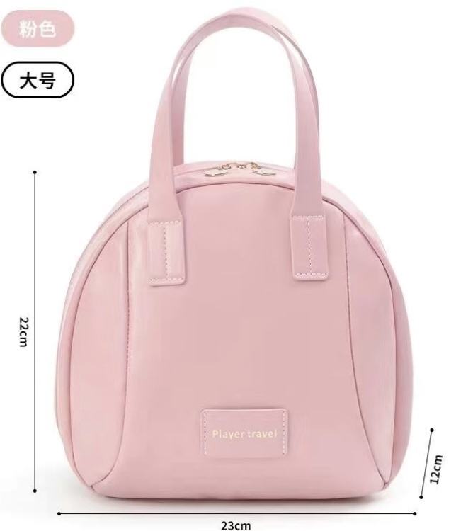 Косметичка искусственная кожа розовый 22X23 см