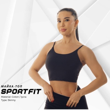 Майка Sport Fit черный