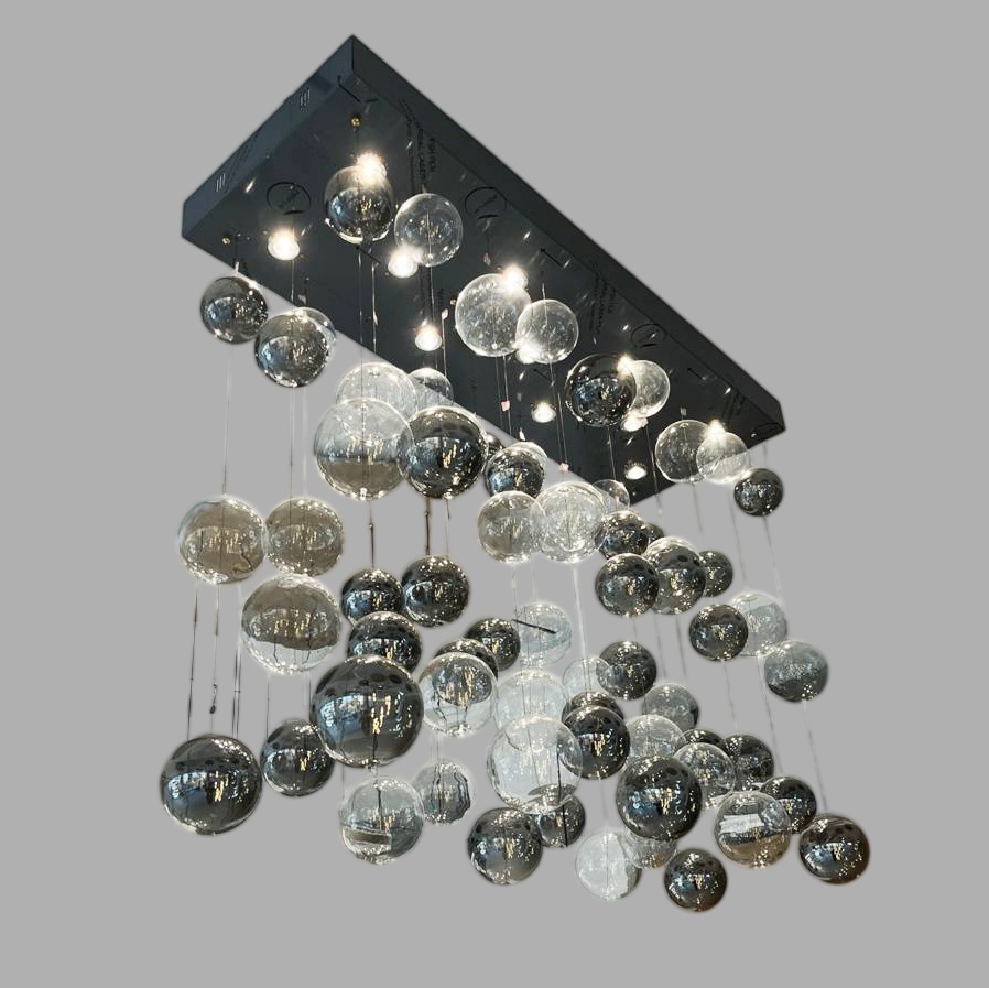 Люстра потолочная sat LED, кол-во ламп: 10 шт