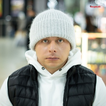 Шапка Shapkoff размер универсальный, светло-серый
