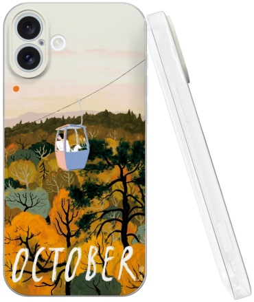 Чехол Mcover для Apple iPhone 16 Plus рисунок