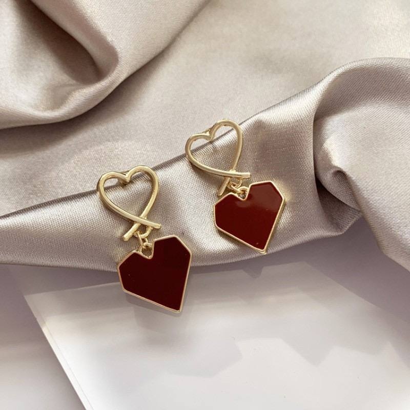 Серьги Billiza мельхиор, коралл