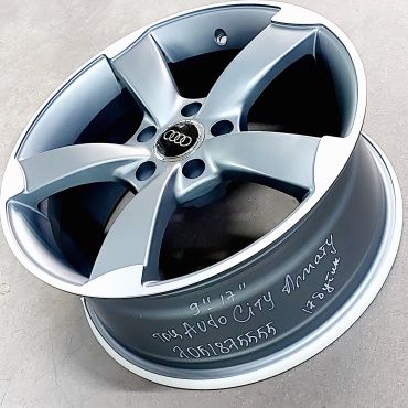 Audi R17 AUDI GRAPHITE ARM.PRO.TEK ТЦ AUTOCITY ALMATY 17-BUTYK 7.5x17/5x112 D66.6 ET35 4 диска графит