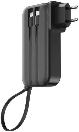 Внешний аккумулятор WIWU Power-bank 10000 мАч черный