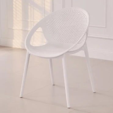 Стул ASOMI Egg8, 81.5x55x52 см, белый