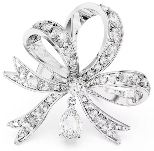 Кольцо Swarovski 5647731 размер 16 ювелирный сплав, цирконий, кристаллы Swarovski