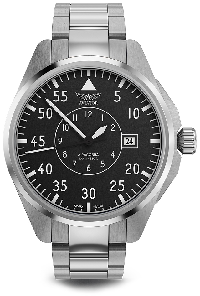 Механические Aviator V.3.39.0.340.5 нержавеющая сталь