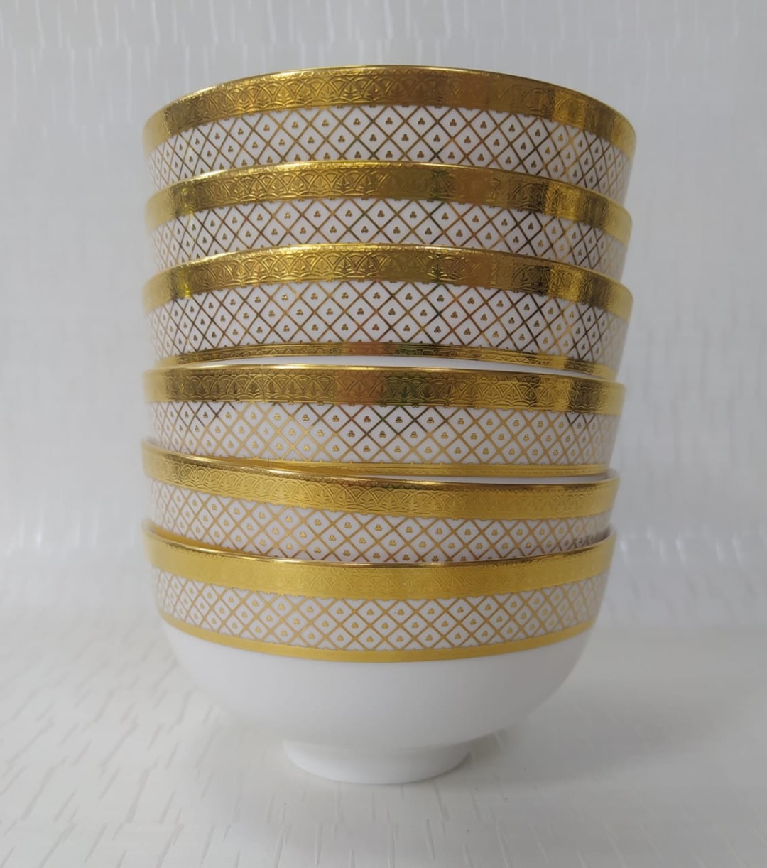 Набор пиал Dubai Porcelain 6 шт, 200 мл, фарфор