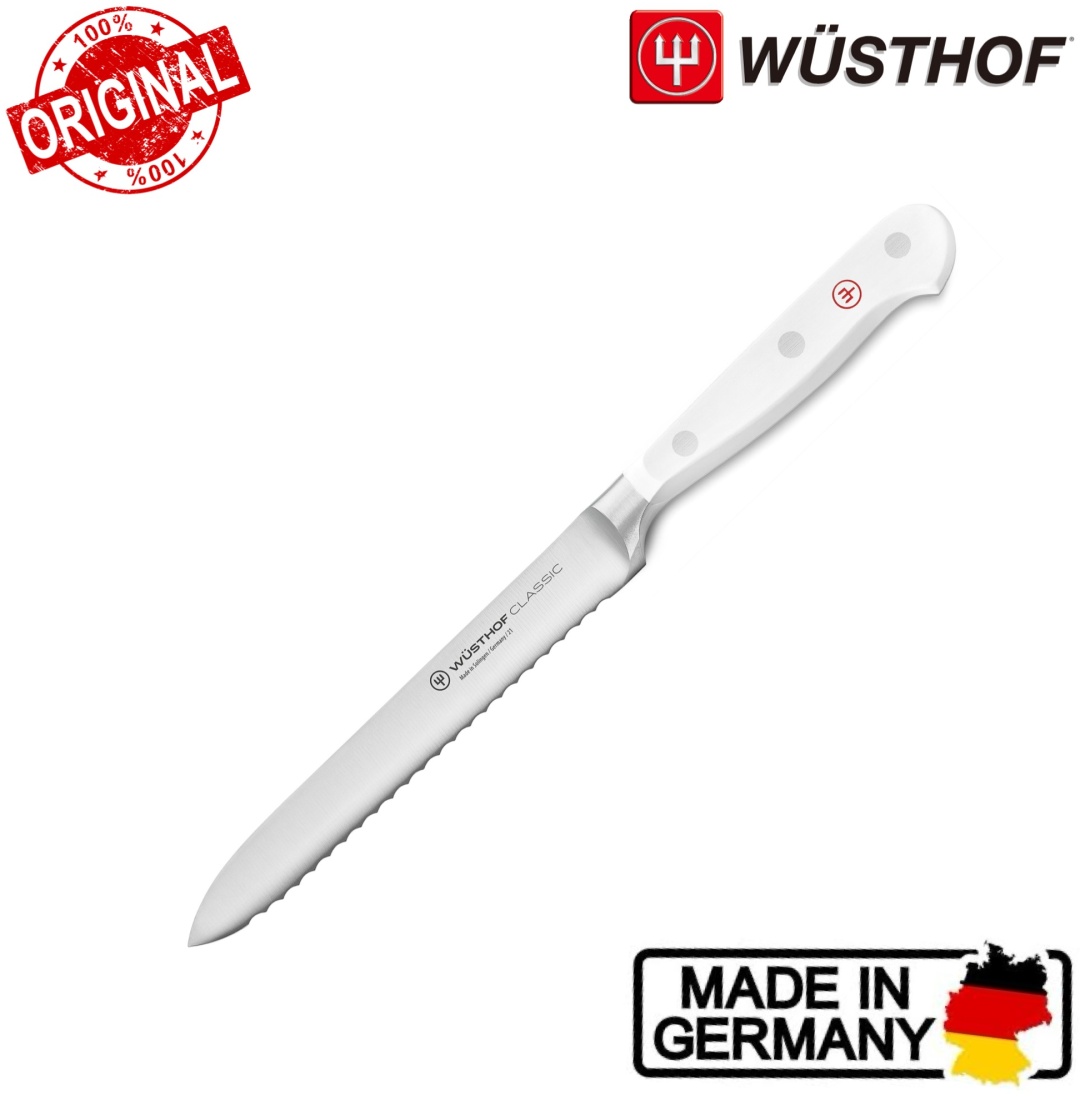 Нож для хлеба WUSTHOF Classic Serrated Utility, лезвие: углеродистая сталь 1 шт