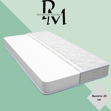Матрас Premium-matrass Medium hardness 25, 160x210x25 см