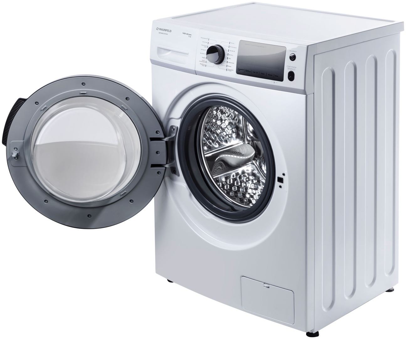 Стиральная машина c инвертором и паром MAUNFELD MFWM147WH 7