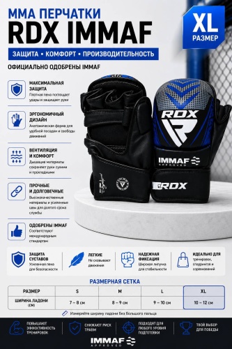 RDX RDX IMMAF синий XL