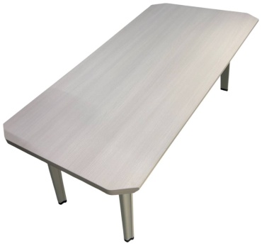 Стол письменный Art Мебель PG-T25T-120, 120х60x45 см, белый, серый