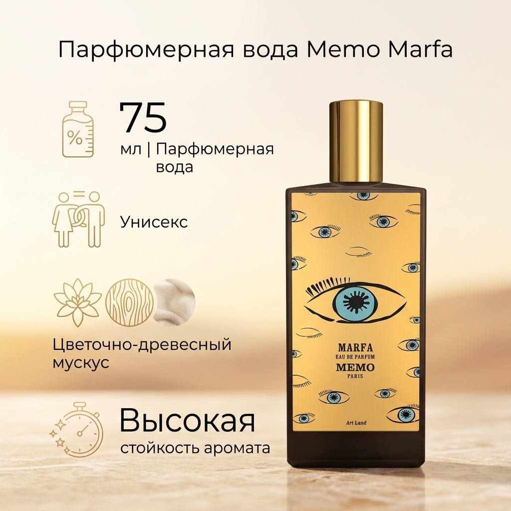 Memo Marfa духи PARFUM 75 мл, унисекс