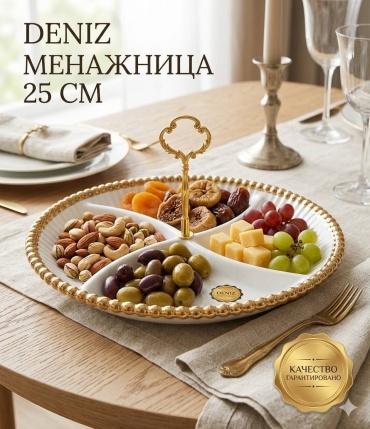 Deniz менажница Dz25 круглая 1 шт