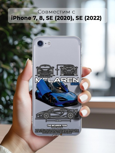 Чехол для Apple iPhone 7, iPhone 8, iPhone SE рисунок