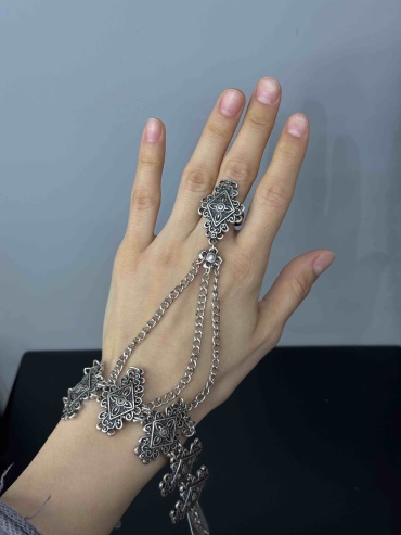 TOMIRIS COLLECTION длина 15 см медицинская сталь, без вставок