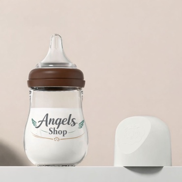 Бутылочка angels shop NA 160 мл коричневый