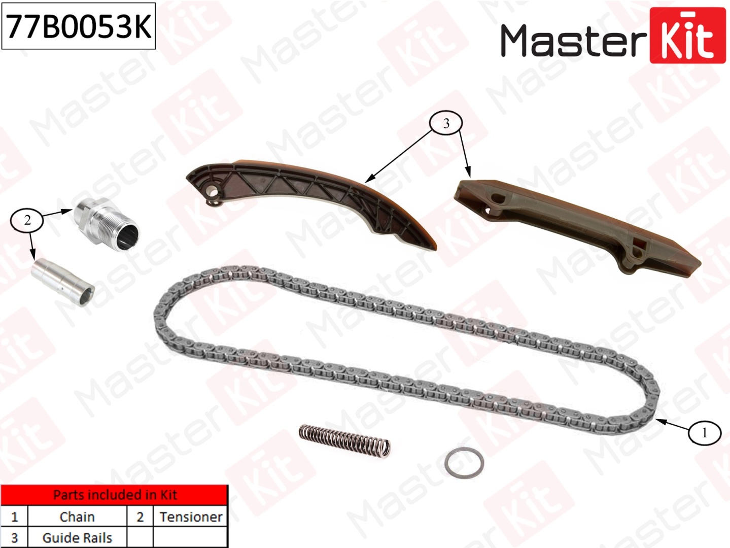 Master Kit цепной комплект 77b0053k