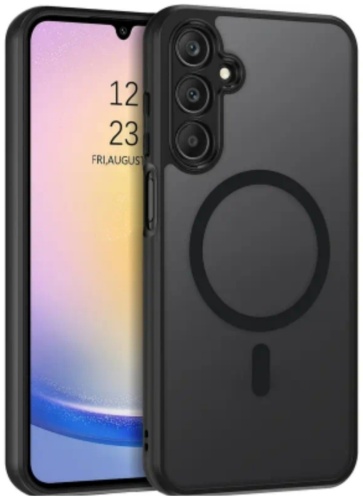 Чехол G-Case для Samsung Galaxy A05 темно-прозрачный