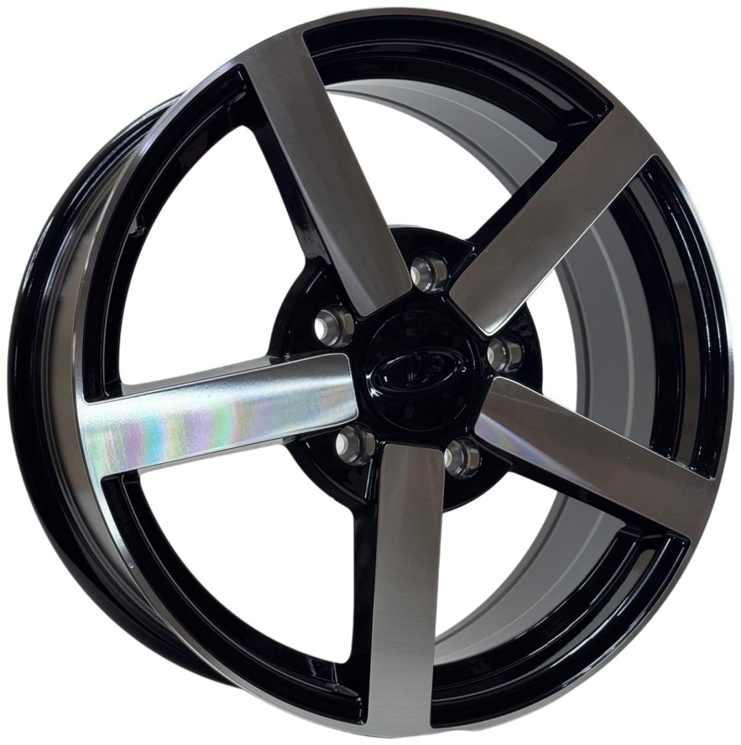 Wheels 1382DD 7x18/5x139.7 D98 ET35 4 диска черный, хром