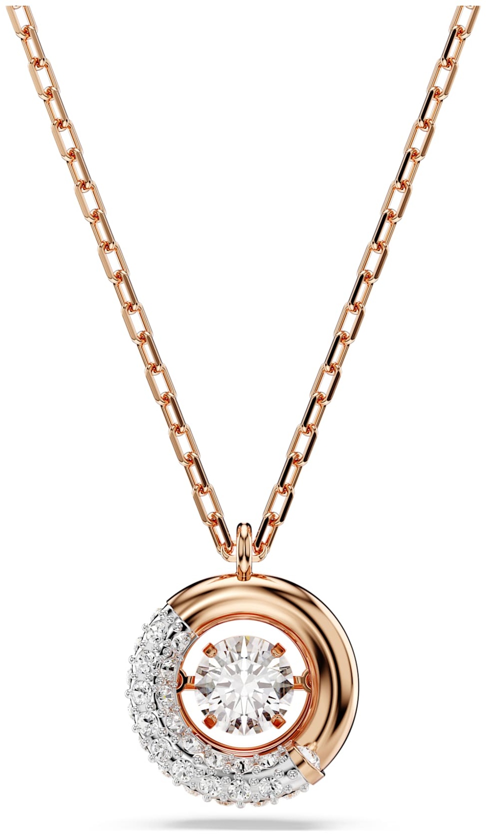Цепь Swarovski длина 42 см ювелирный сплав кристаллы Swarovski