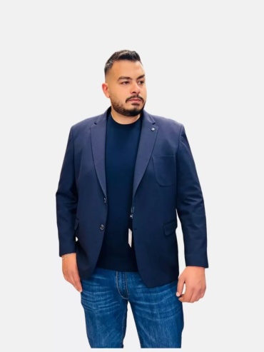 Пиджак однобортный IFC темно-синий