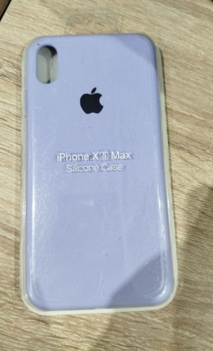 Чехол для Apple iPhone Xs Max сиреневый