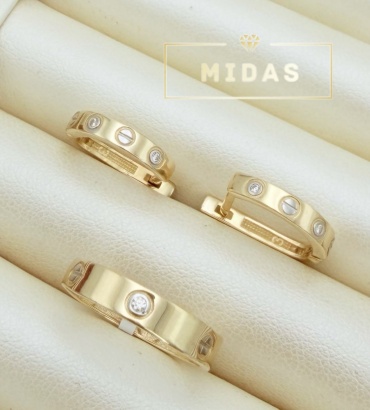 MIDAS 00459017 вес 4.48 г золото, фианит