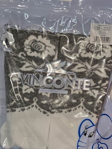 Колготки классические Vinconte серый