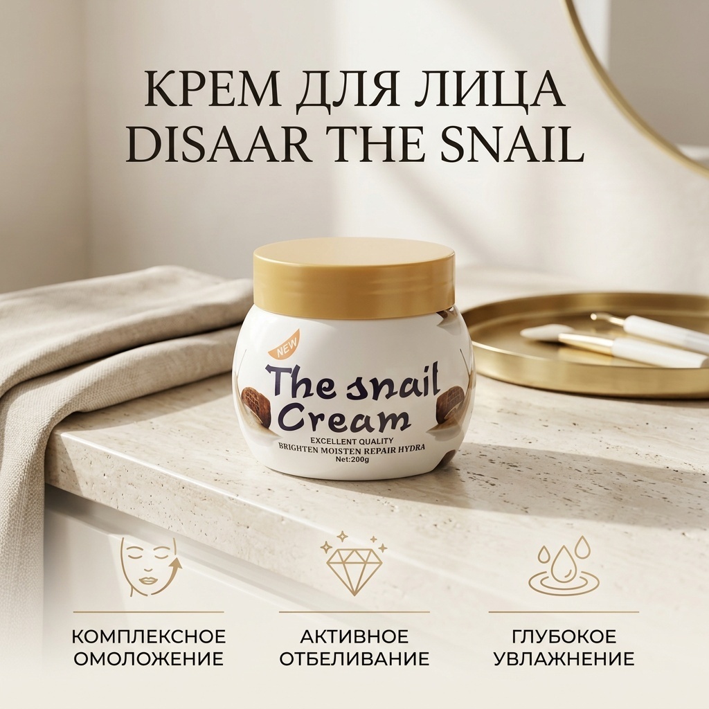 DISAAR крем The Snail для лица 200 г