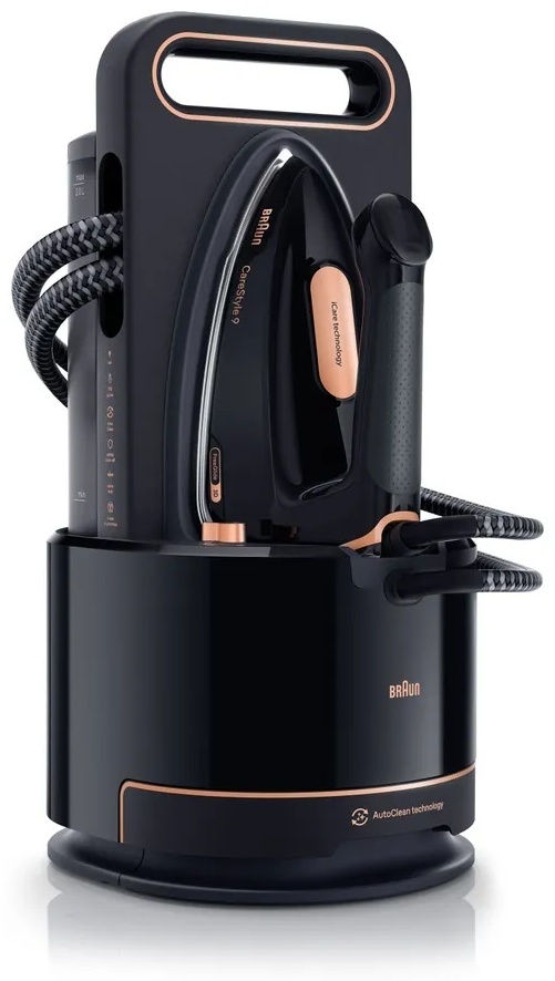 Парогенератор Braun CareStyle 9 IS9090BK черный, бронзовый