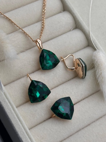 Gulkina медицинская сталь, кристаллы Swarovski