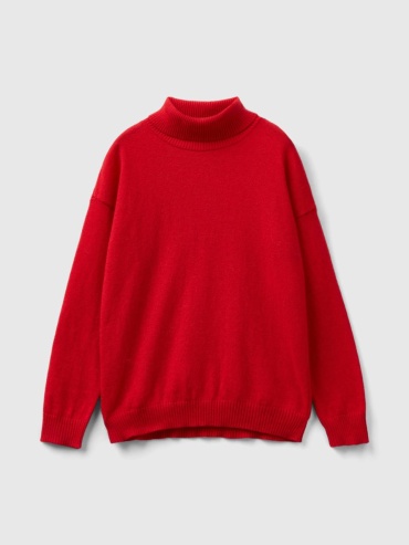 Водолазка UNITED COLORS OF BENETTON красный